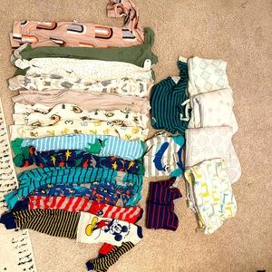 12 month pajama + sleepsack bundle!